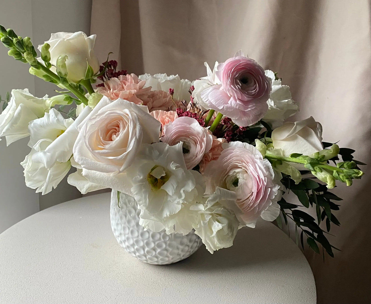 Soft Blush Luminous Blooms
