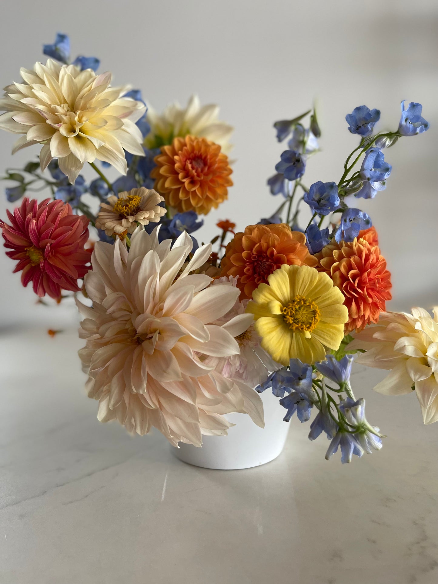 Luminous Blooms Baby Boy Floral Arrangement, Highland Park, IL
