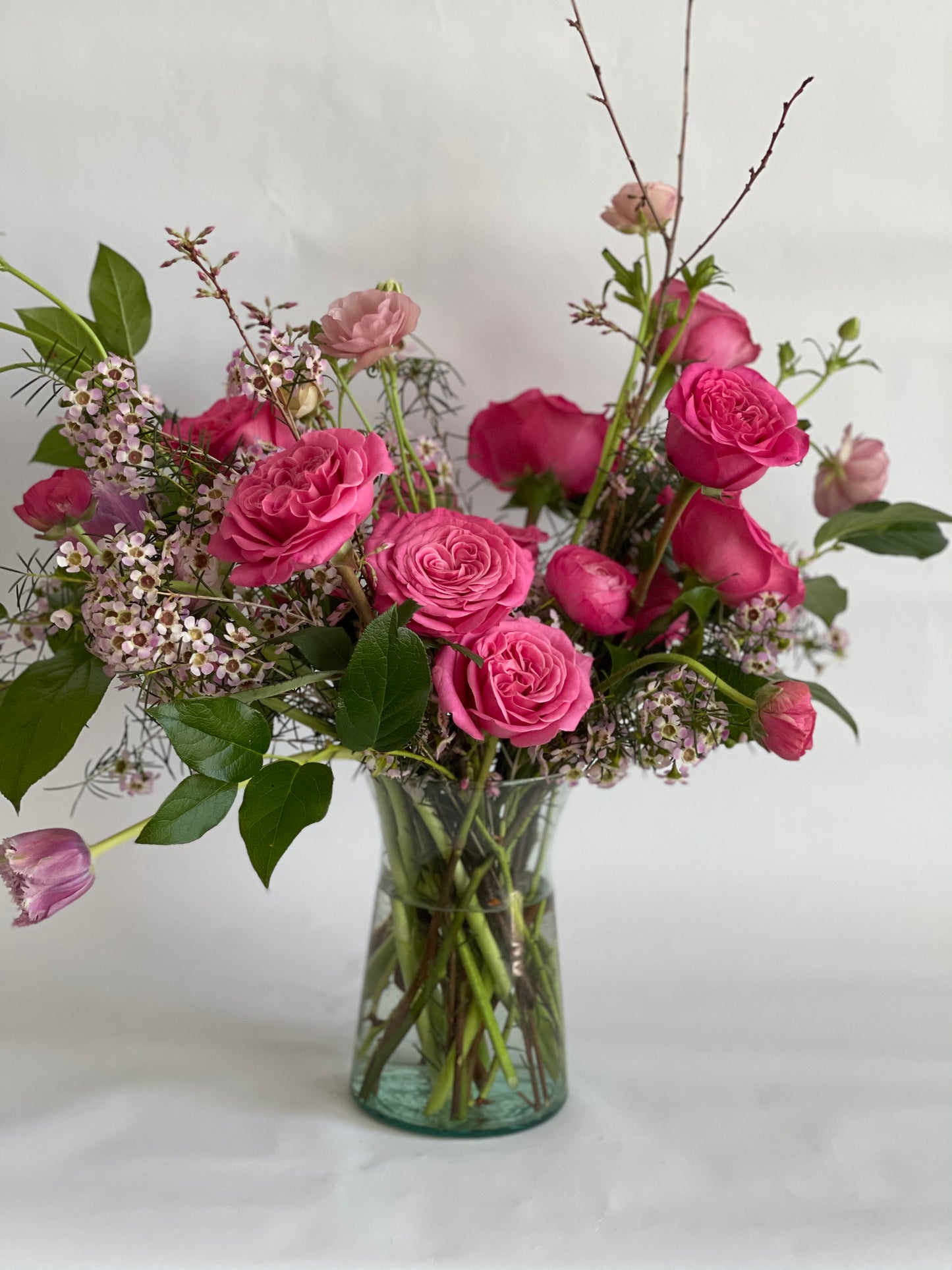 Roses in a Vase
