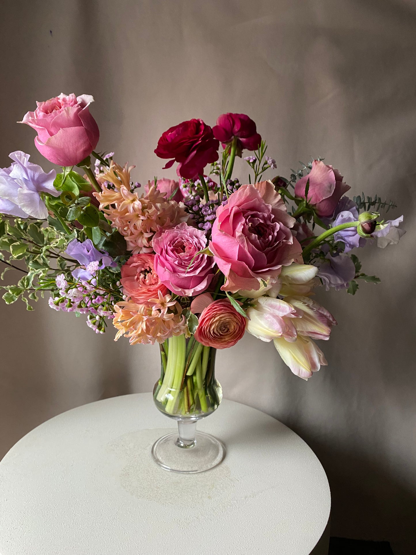 Designer's Signature Style Tall Vase
