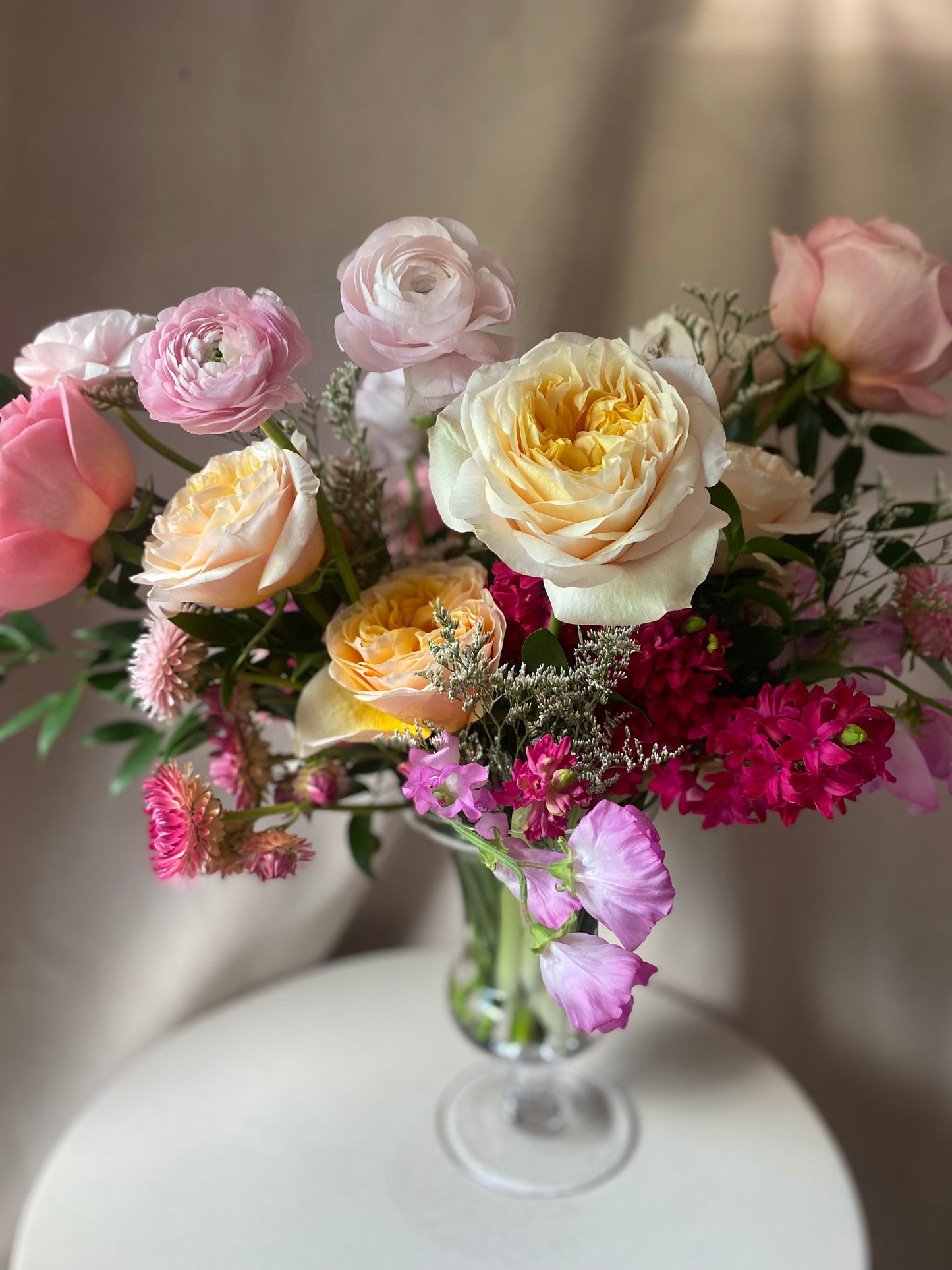 Designer's Signature Style Tall Vase