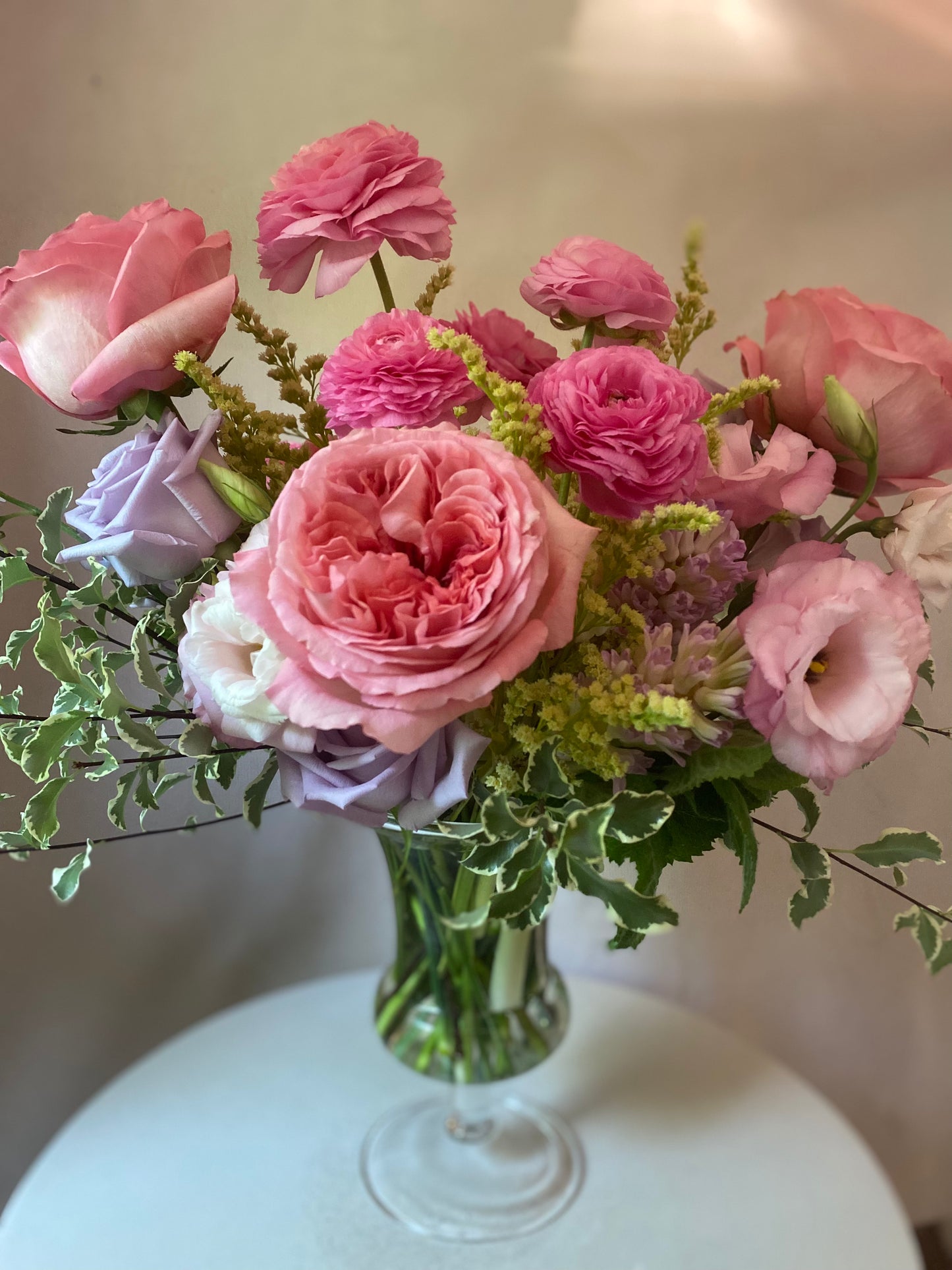 Designer's Signature Style Tall Vase