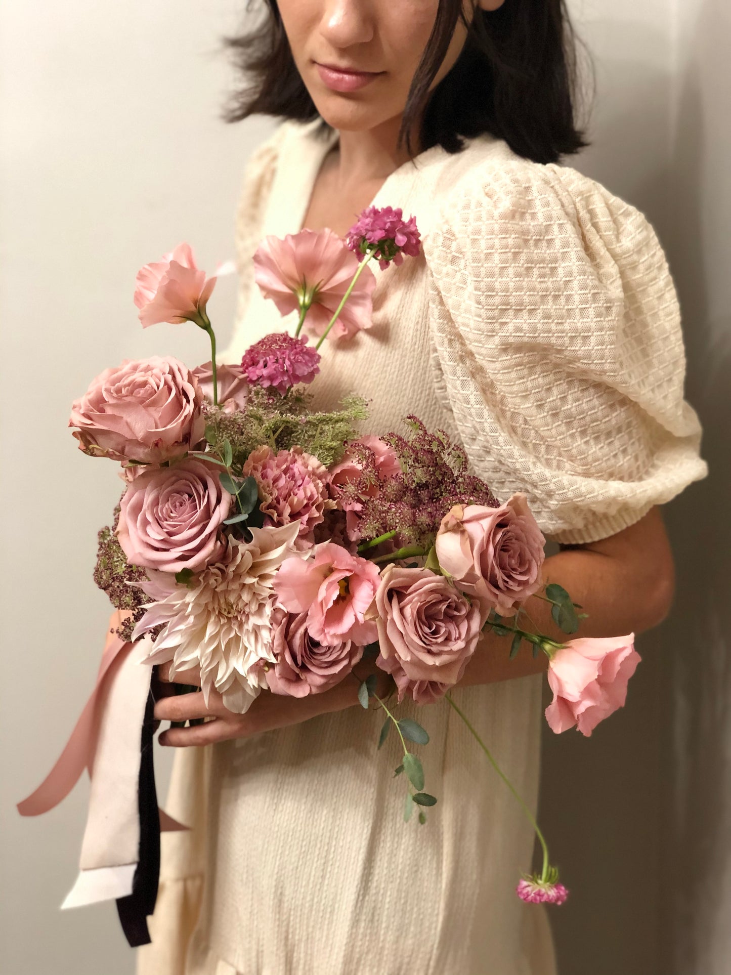 Bridesmaids Bouquet by Luminous Blooms in Highland Park