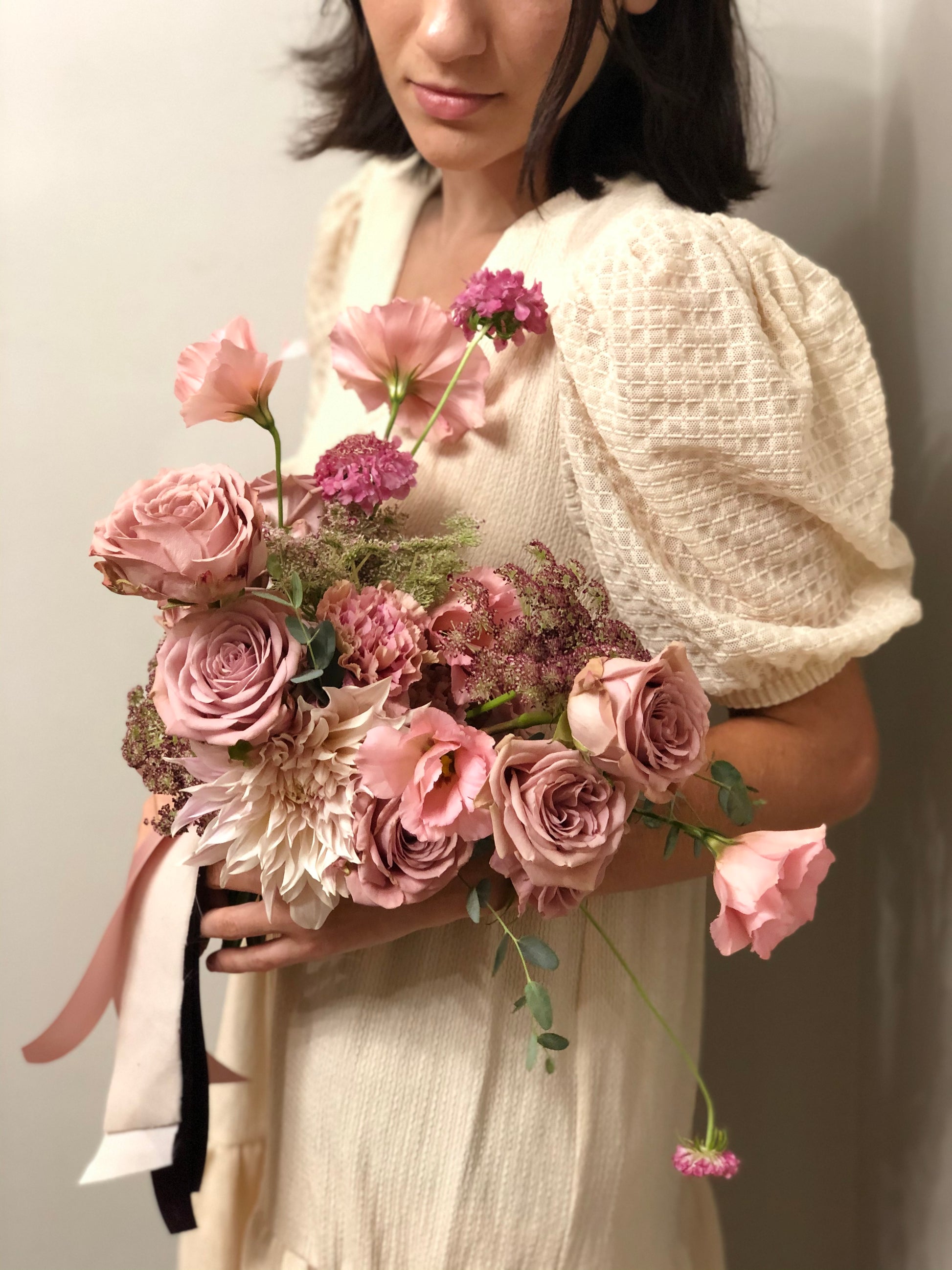 Bridesmaids Bouquet by Luminous Blooms in Highland Park
