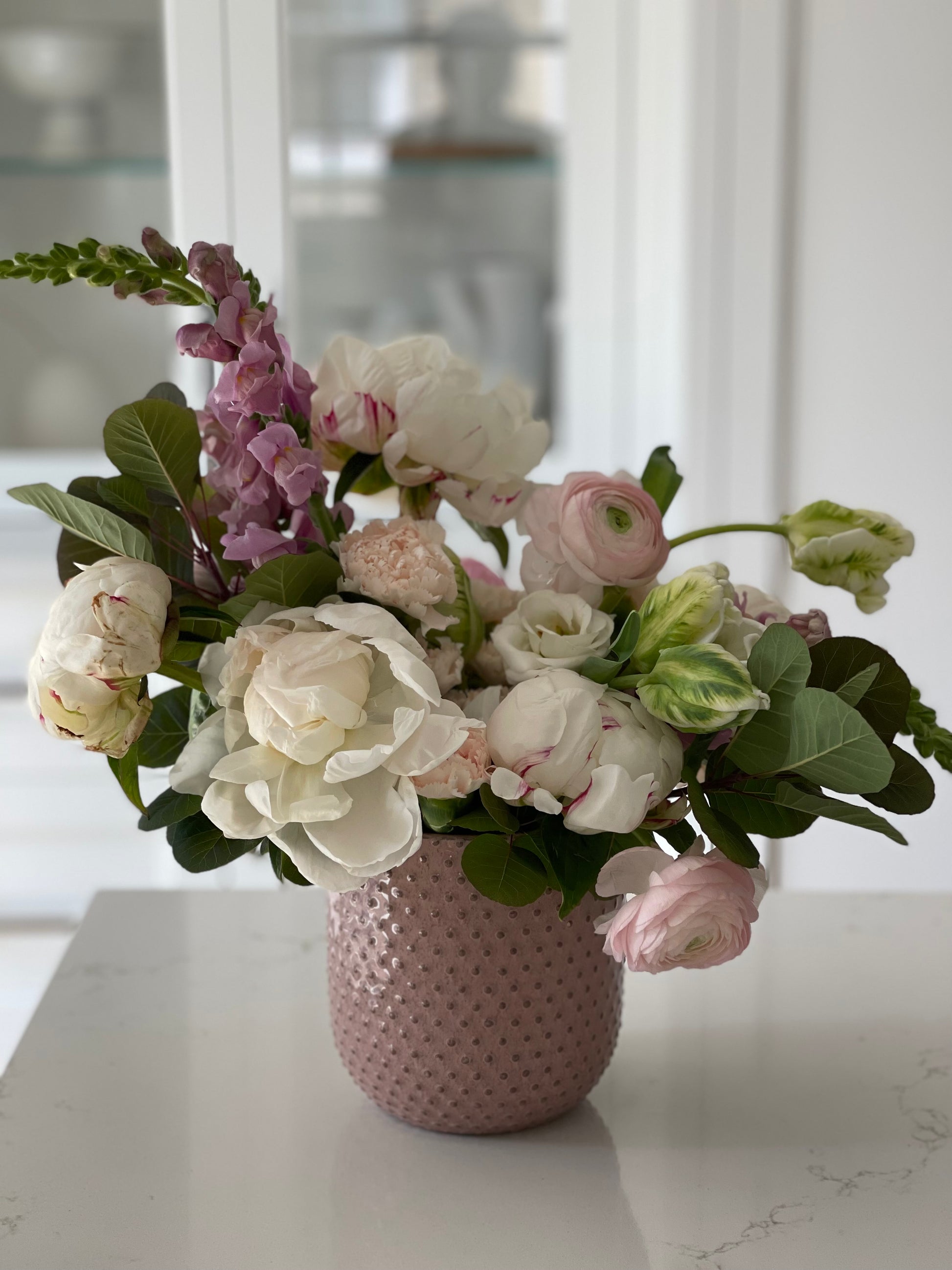 Baby Shower Floral Arrangements by Luminous Blooms in Highland Park
