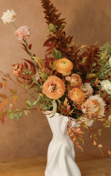 Thanksgiving Designer Tall Vase