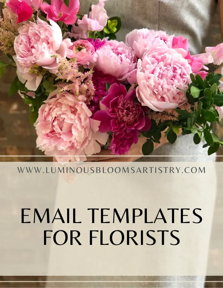 Florist Wedding Proposal Template Bundle Luminous Blooms & Gardens